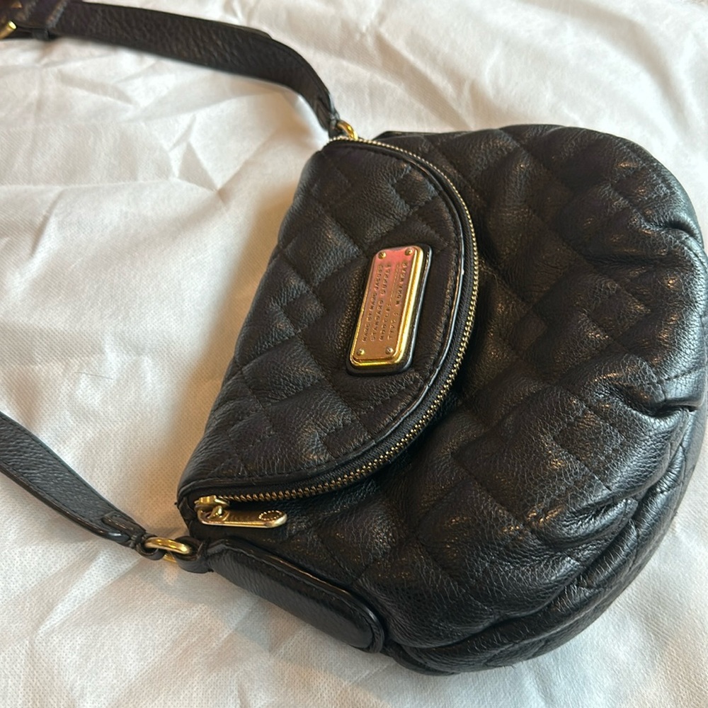 MARC by Marc Jacobs quilted leather crossbody bag.
